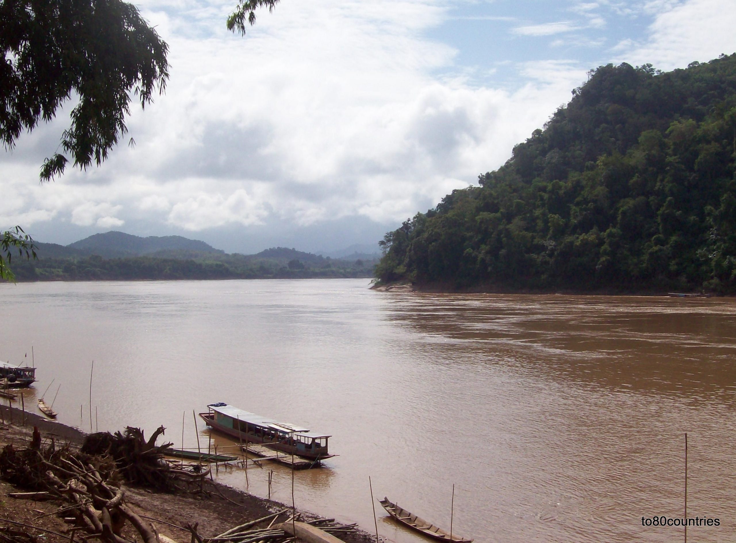 Am Mekong in Laos