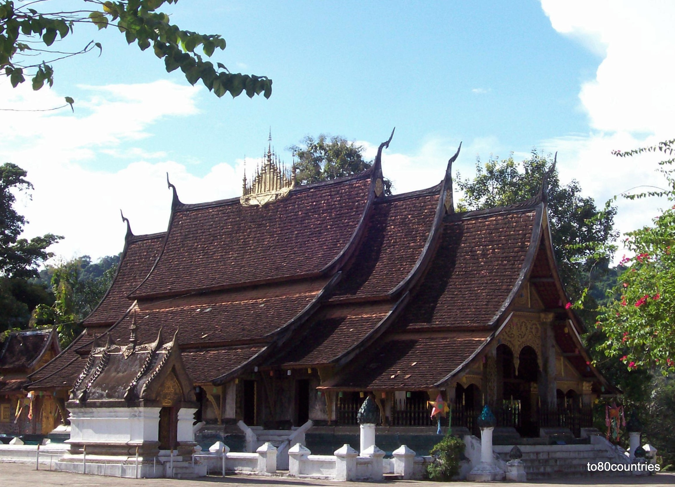 Wat Xieng Thong Tempel in Luang Prabang - Laos