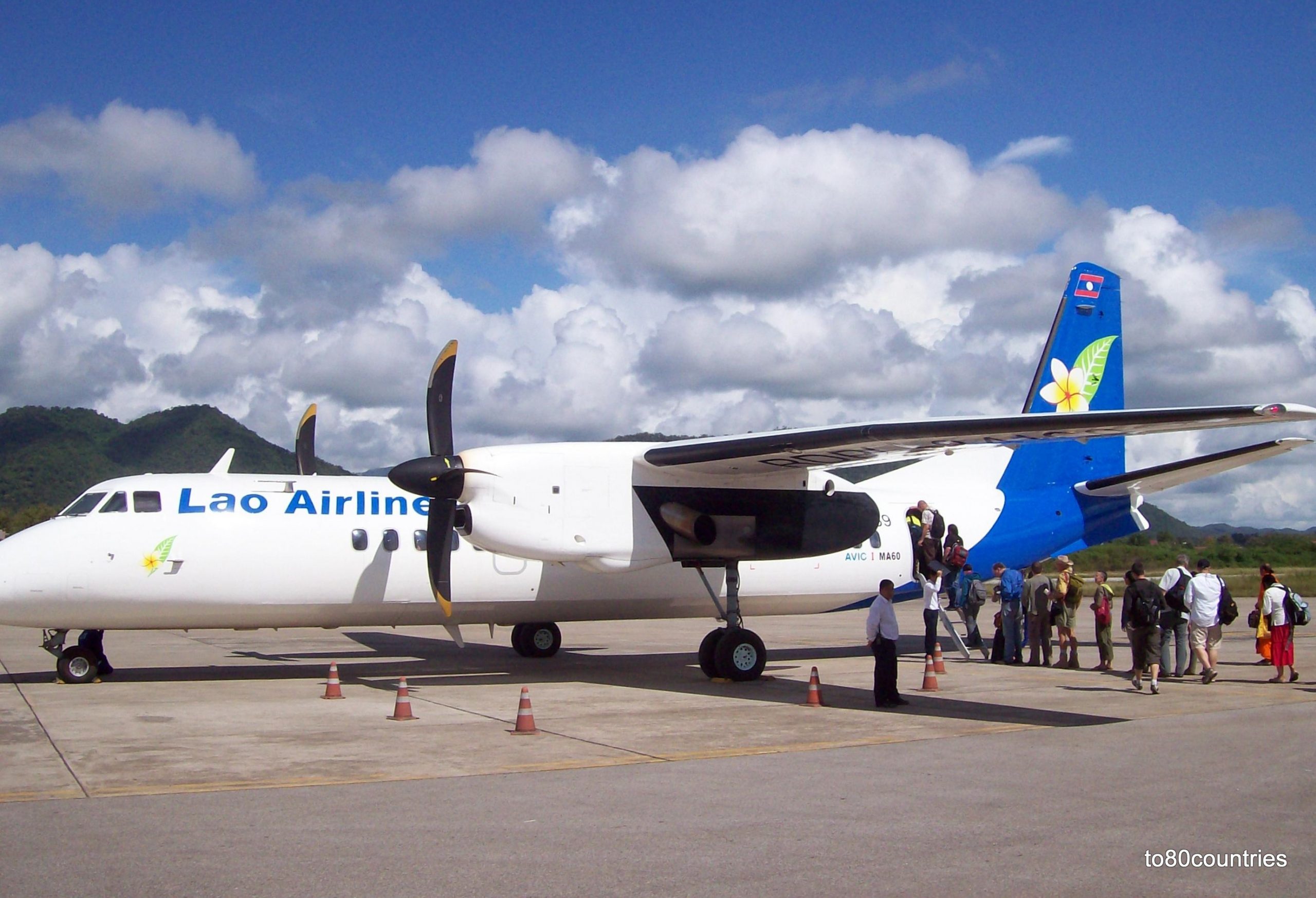 Lao Airlines ATR 72 in Luang Prabang