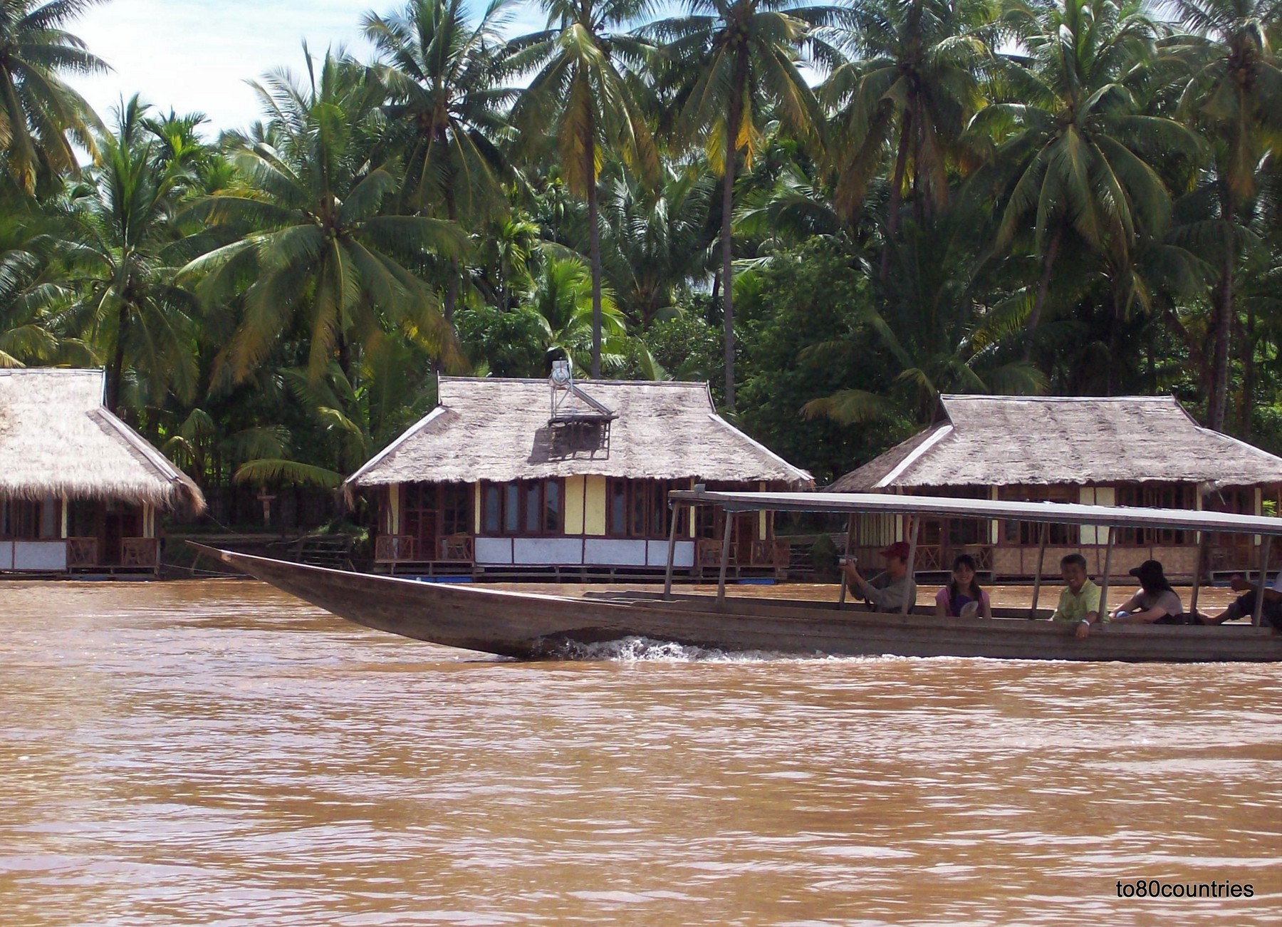 Mekong mit Insel Don Det