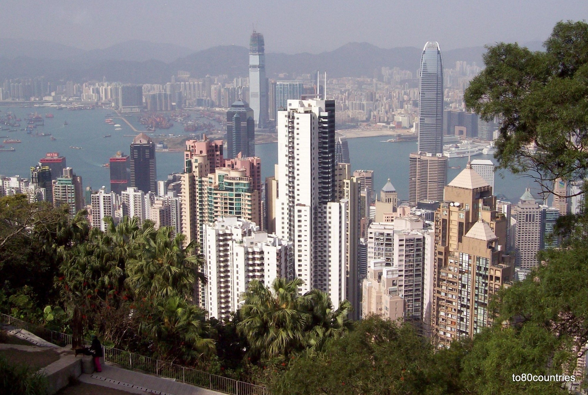 Ausblick vom Victoria Peak - Hongkong