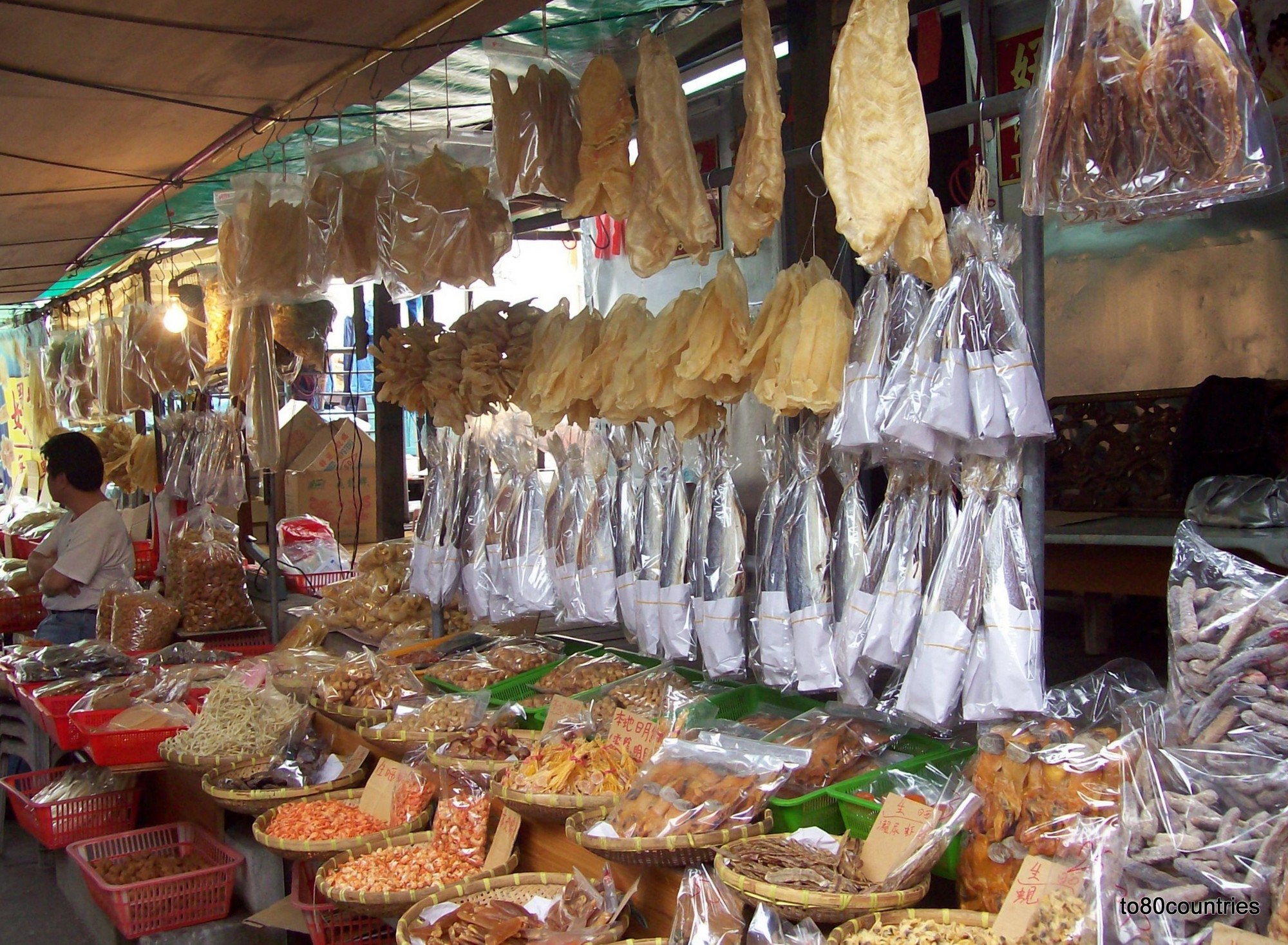 Trockenfisch im Fischerdorf Tai O - Lantau