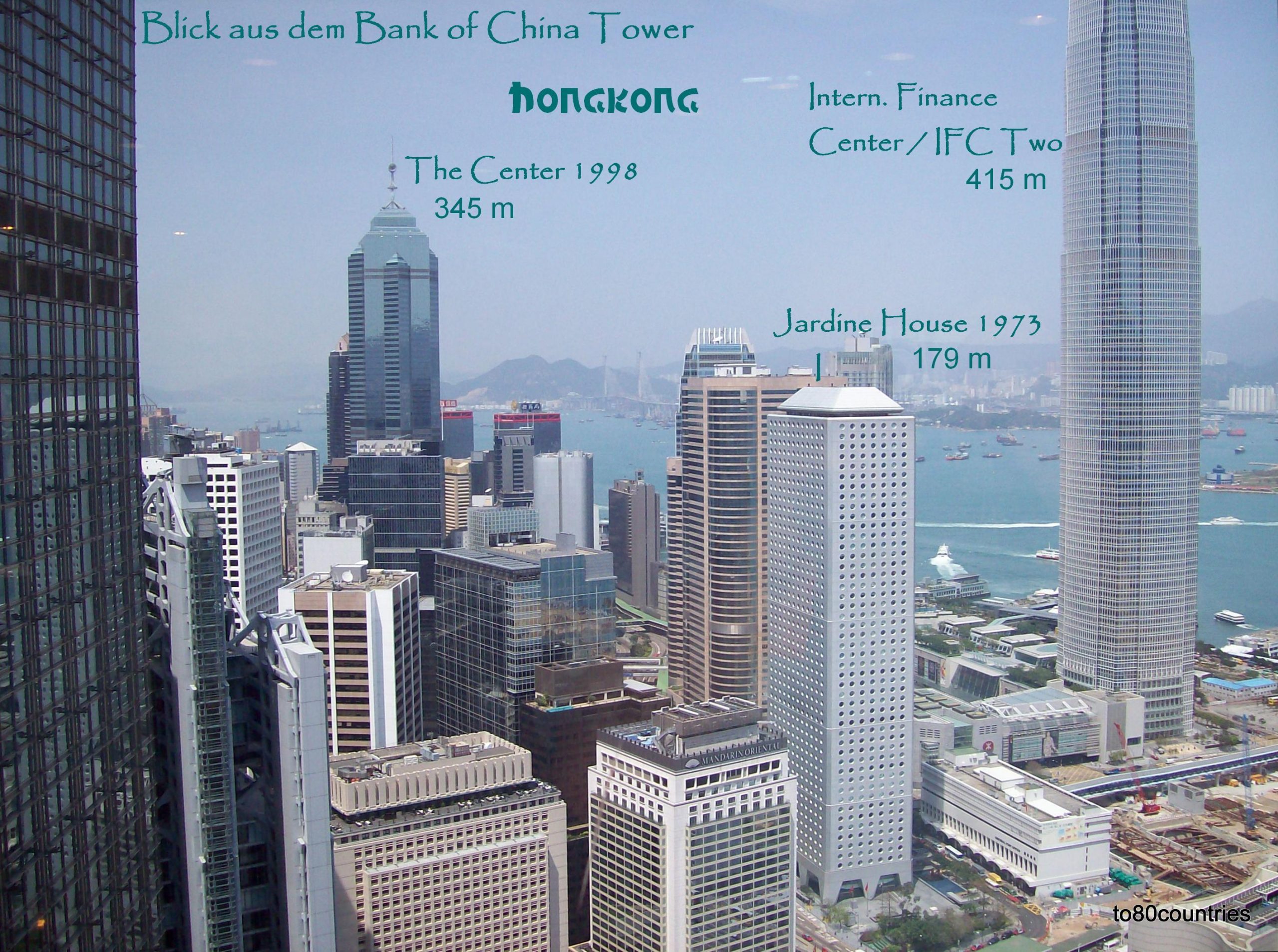 Hochhäuser von Central - Hongkong