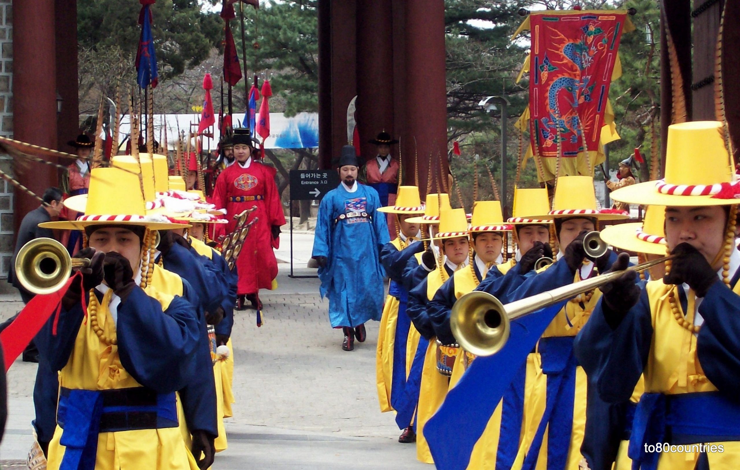 Deoksu-Palast in Seoul - Wachablösung
