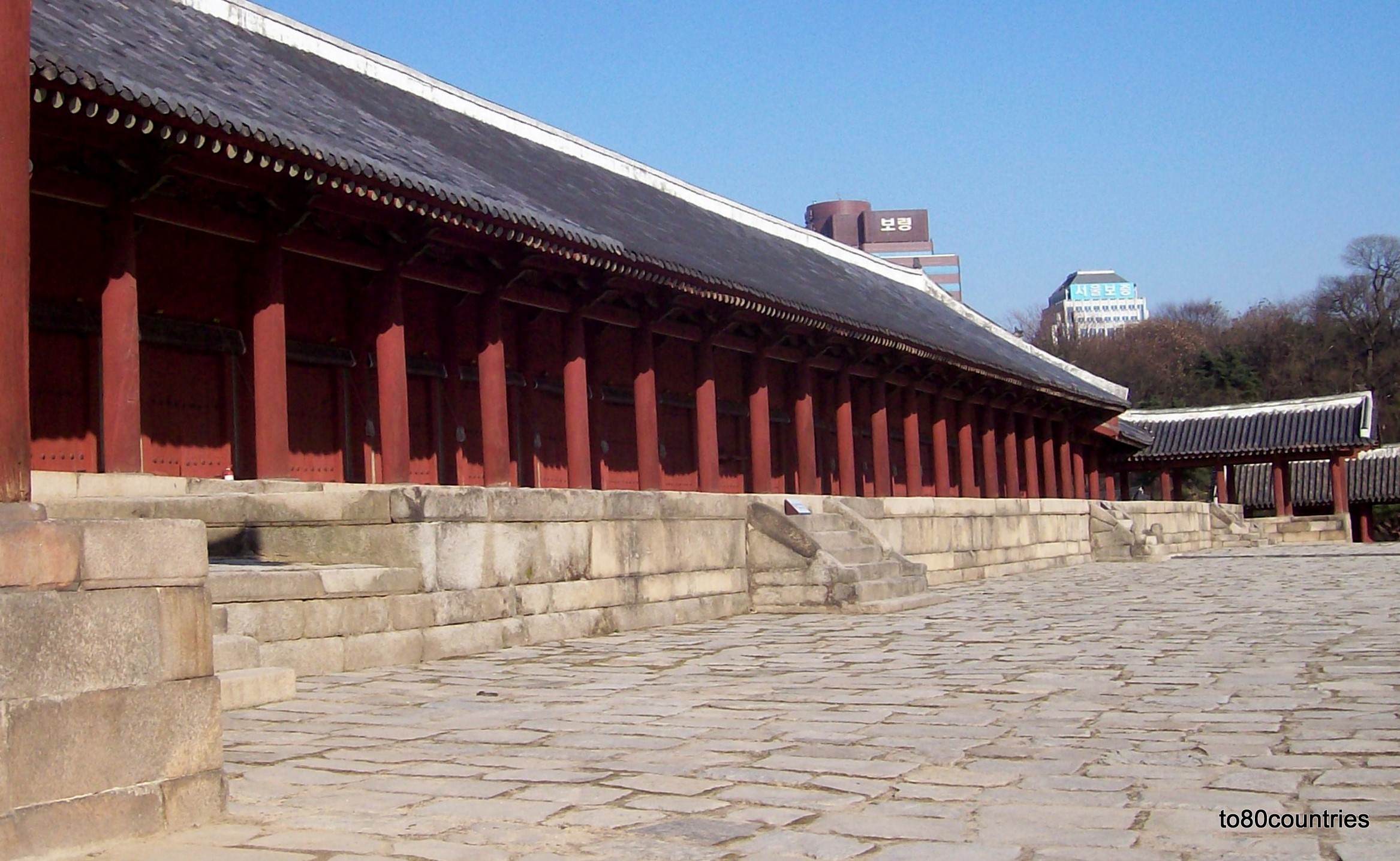 Jongmyo - große Halle Jeongjeon