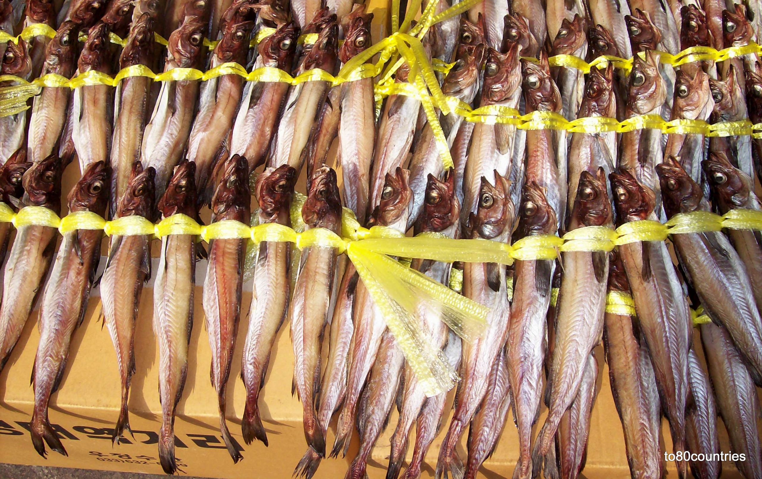 Namdaemun Markt - Fisch
