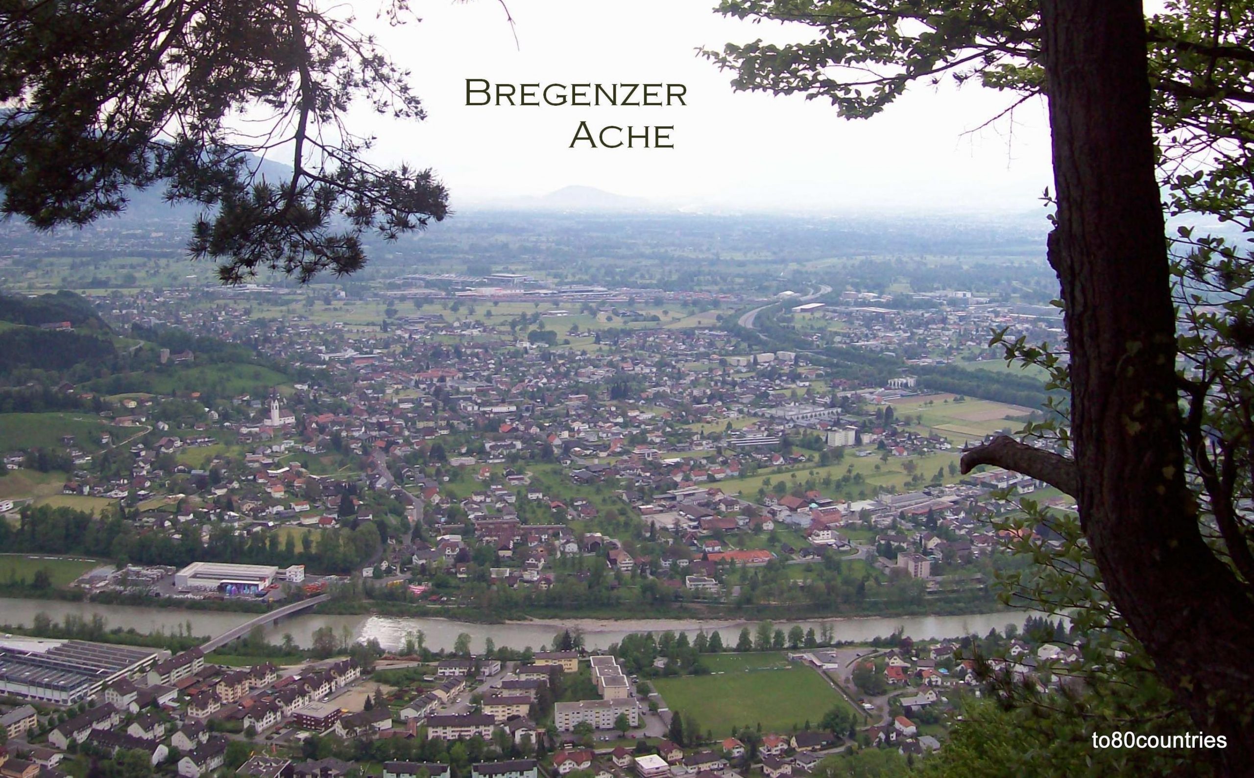 Blick auf die Bregenzer Ache