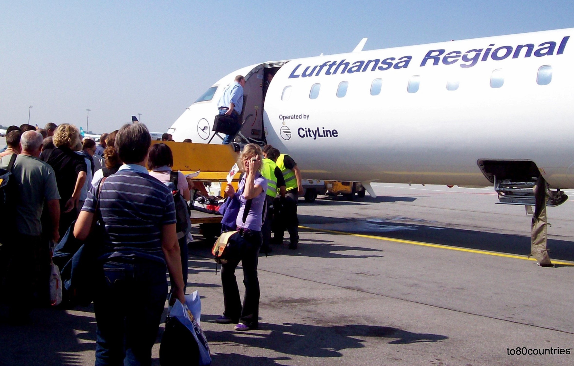 Lufthansa Regional Canadair Jet