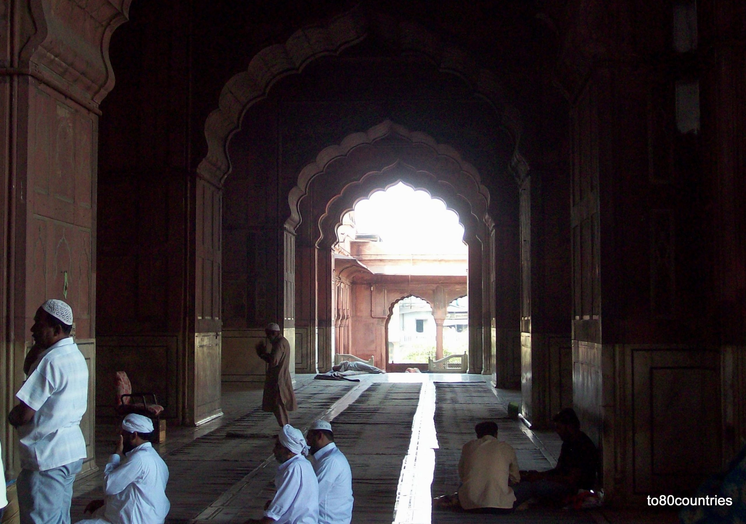Jama Masjid Moschee - Old Delhi