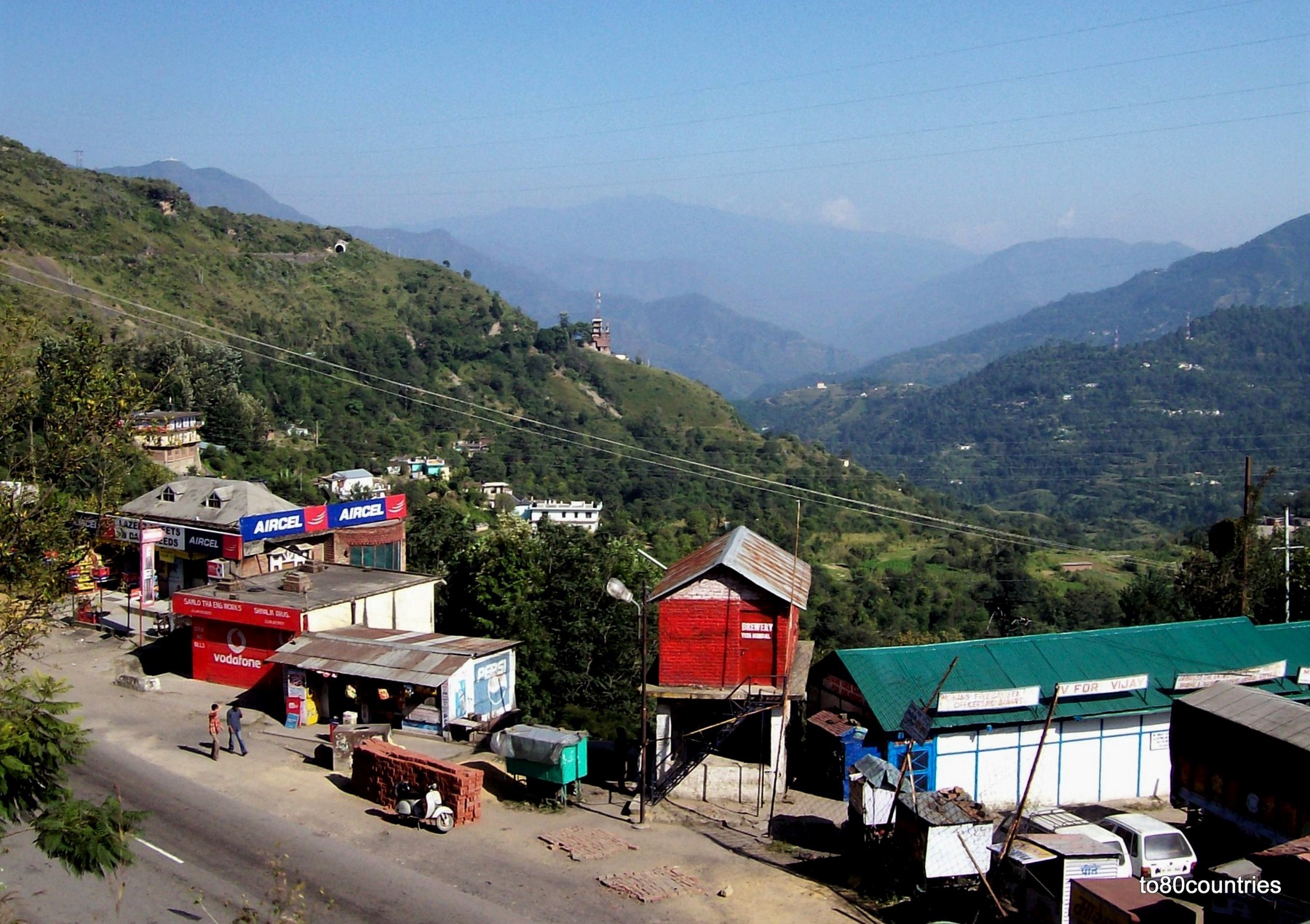 Straße Kalka-Shimla - Himalaja-Vorgebirge