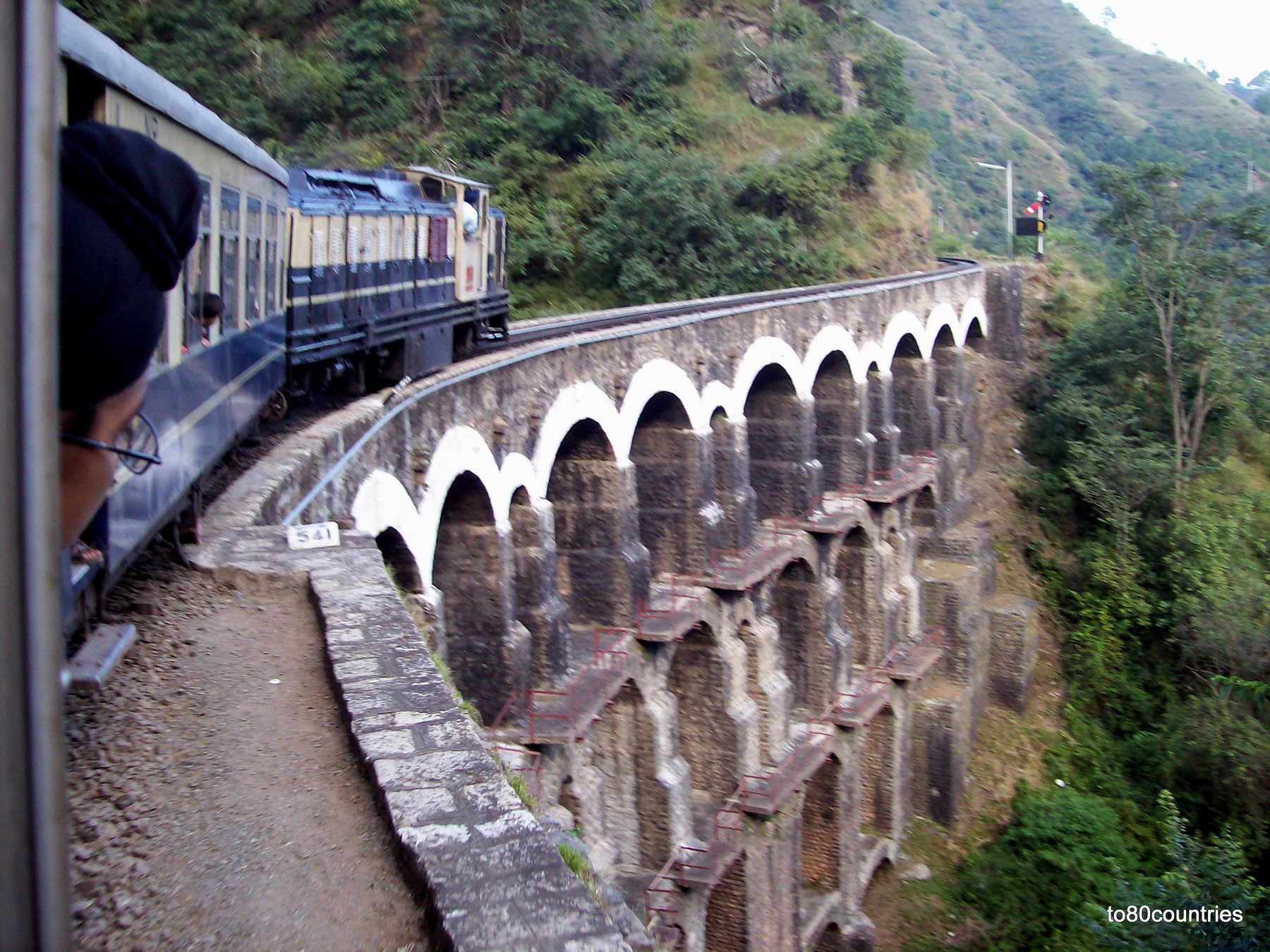 Die Kalka-Shimla-Bahn - Himalaja-Vorgebirge