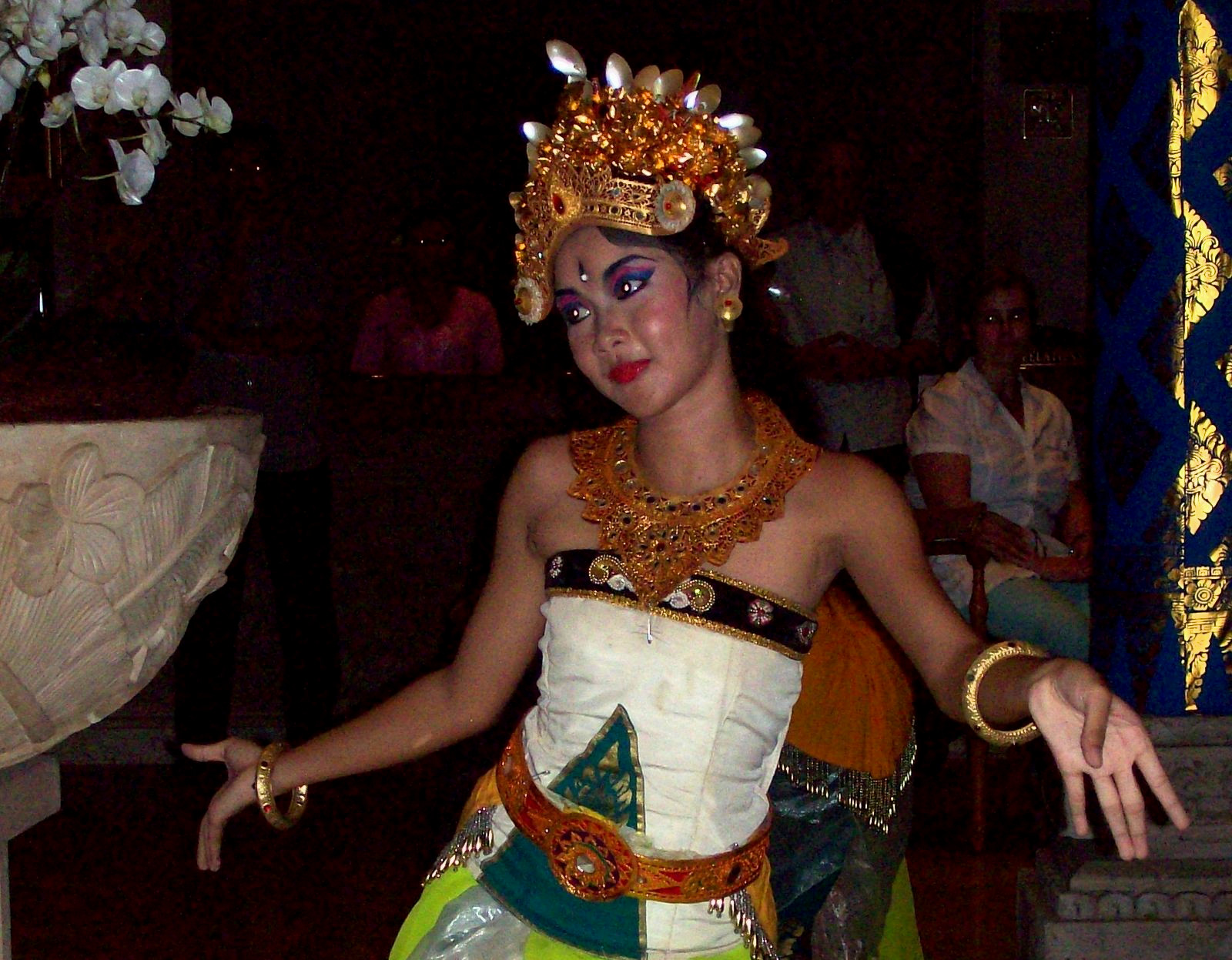 Tänzerin auf Bali