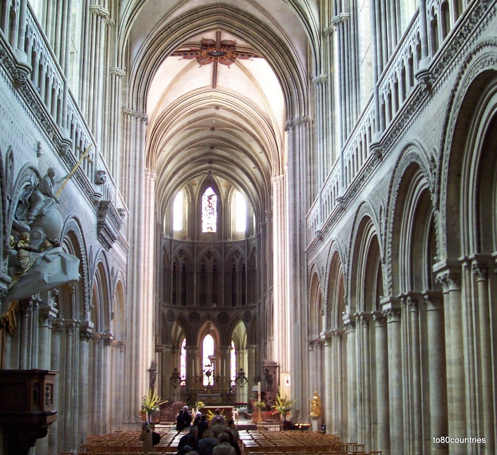 Kathedrale von Bayeux - Innenansicht