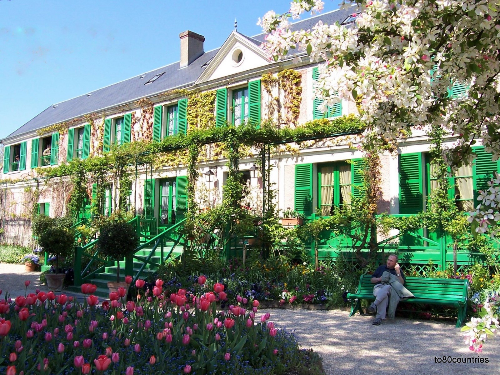 Das Landhaus von Claude Monet in Giverny - Normandie