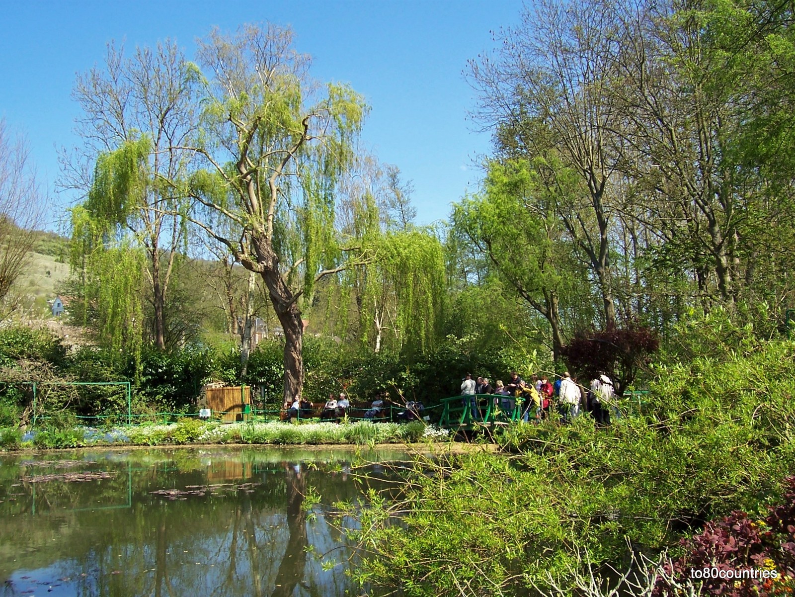 Der japanische Garten von Claude Monet in Giverny - Normandie