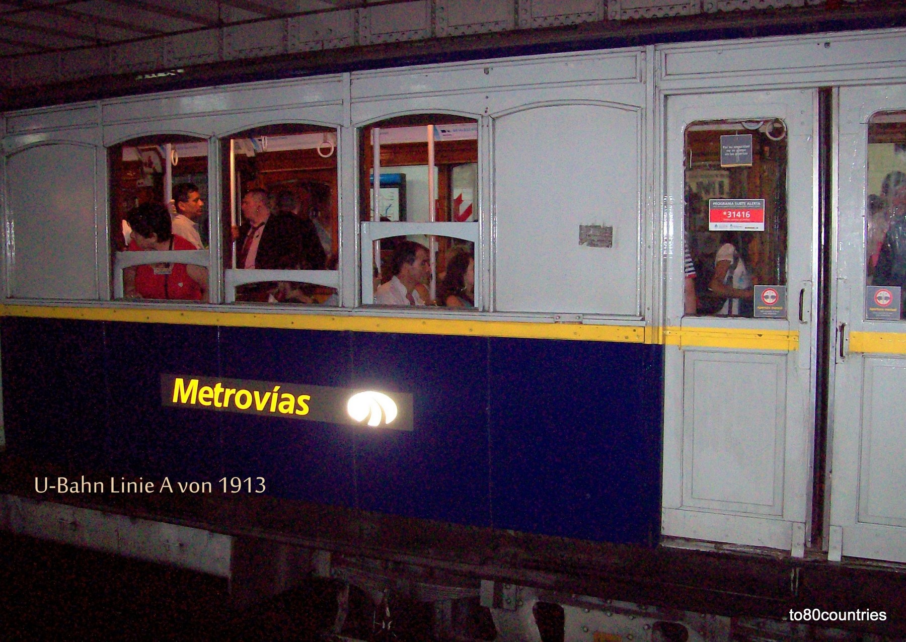 U-Bahn in Buenos Aires - Rio de la Plata