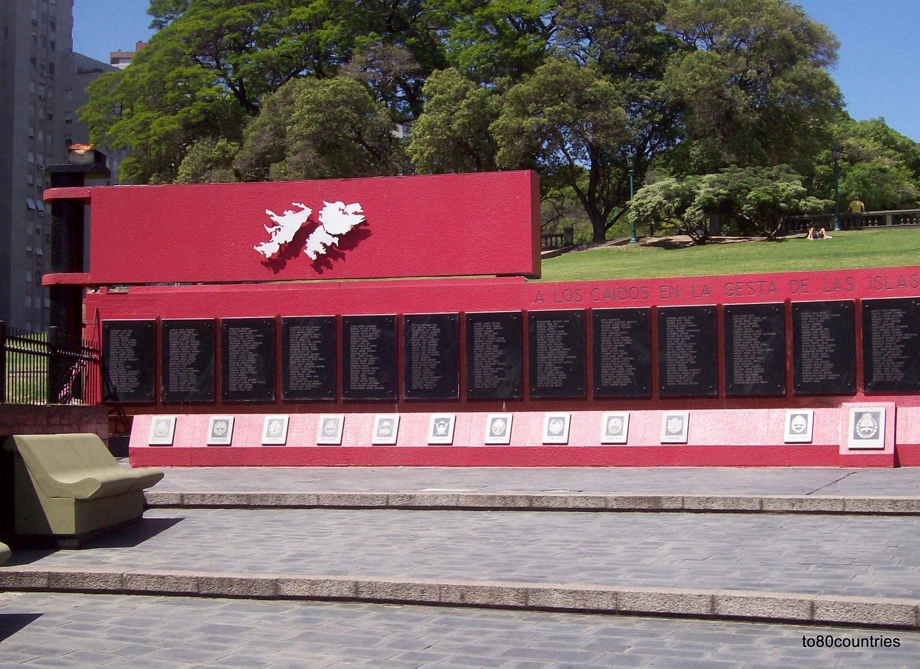 Denkmal für die Gefallenen des Krieges um die Falkland-Inseln (Malvinas) von 1982 - Buenos Aires