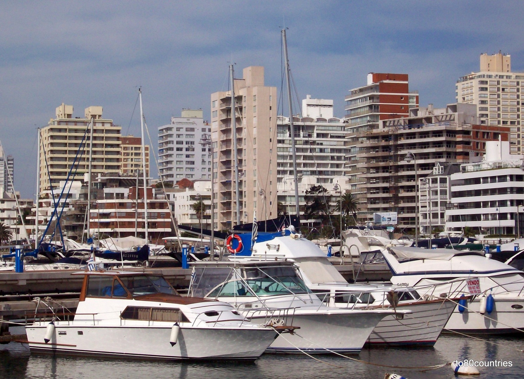 Punta del Este - Hafen am Rio de la Plata