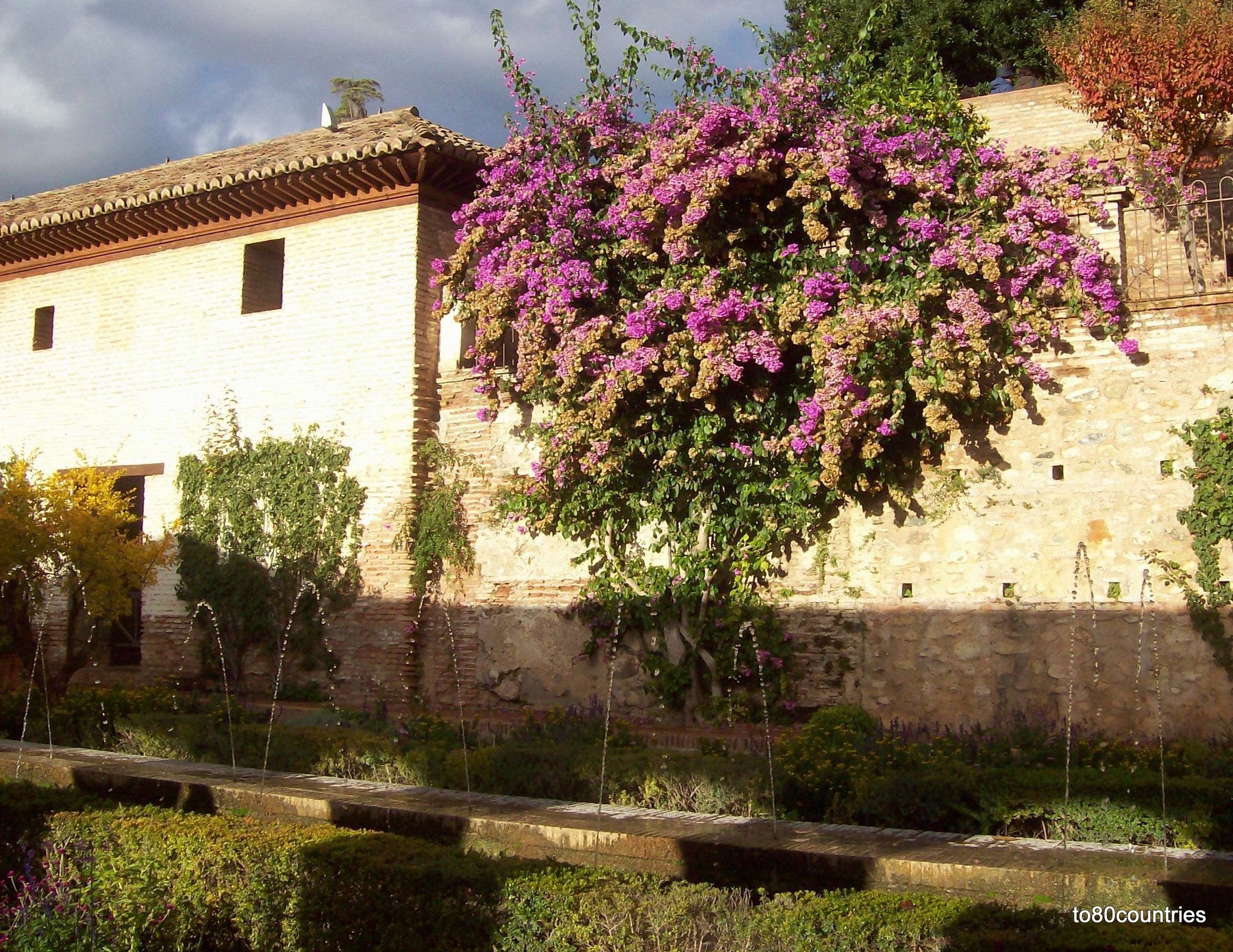 Generalife in der Alhambra - Andalusien