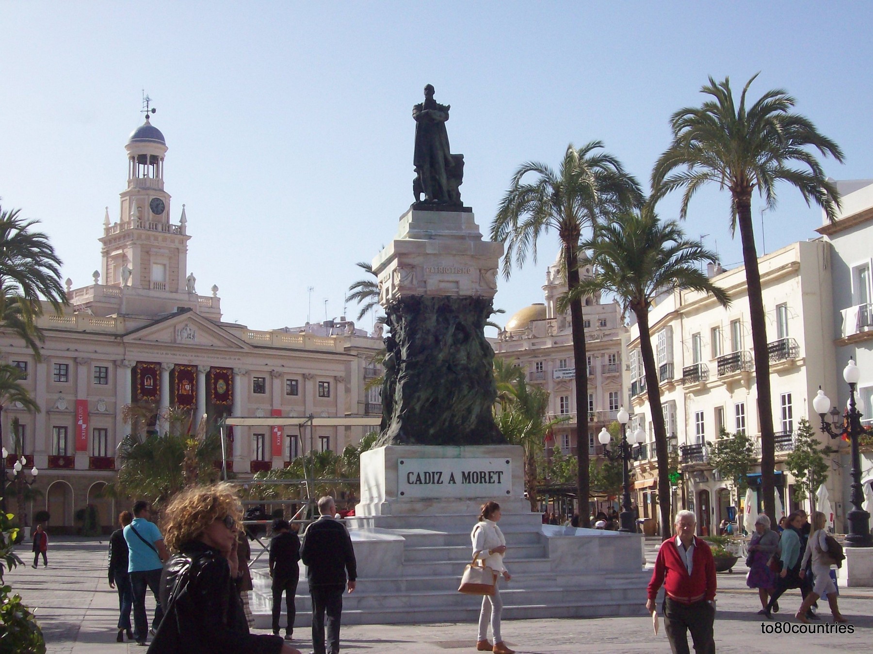 Rathausplatz von Cadiz - Andalusien