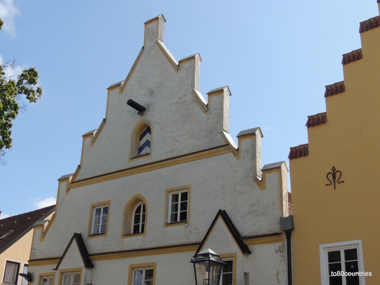 Moosburg - Auf dem Plan - ehemalige Stiftsherrenhäuser