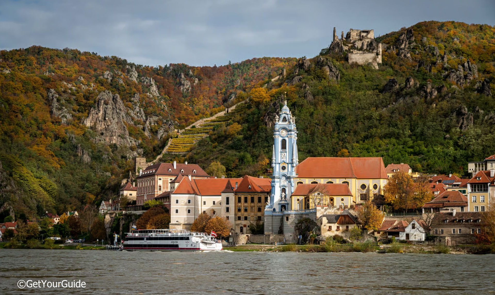 Donau bei Dürnstein in der Wachau
