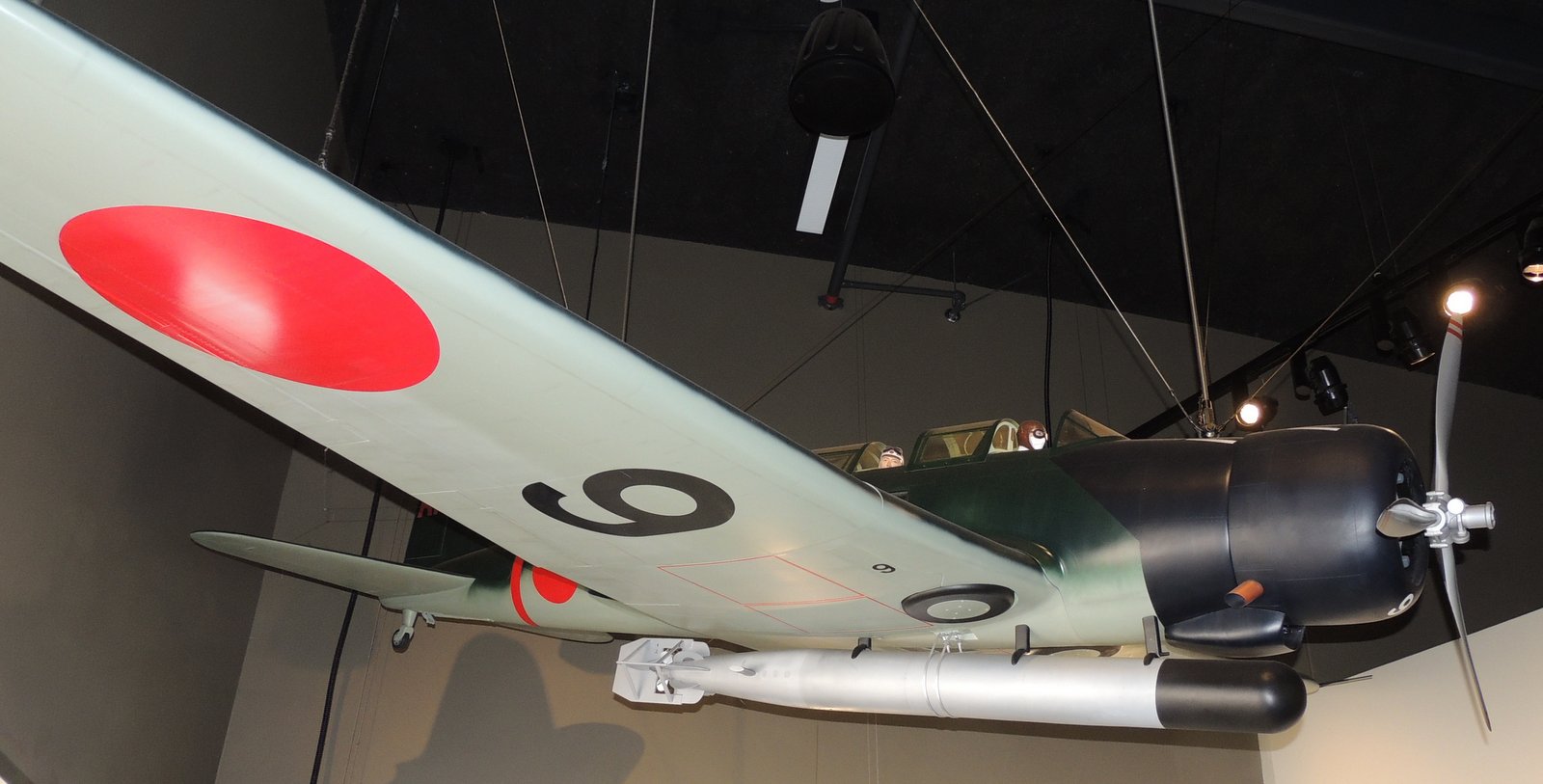 Japanisches Kampfflugzeug - Pearl Harbour - Oahu