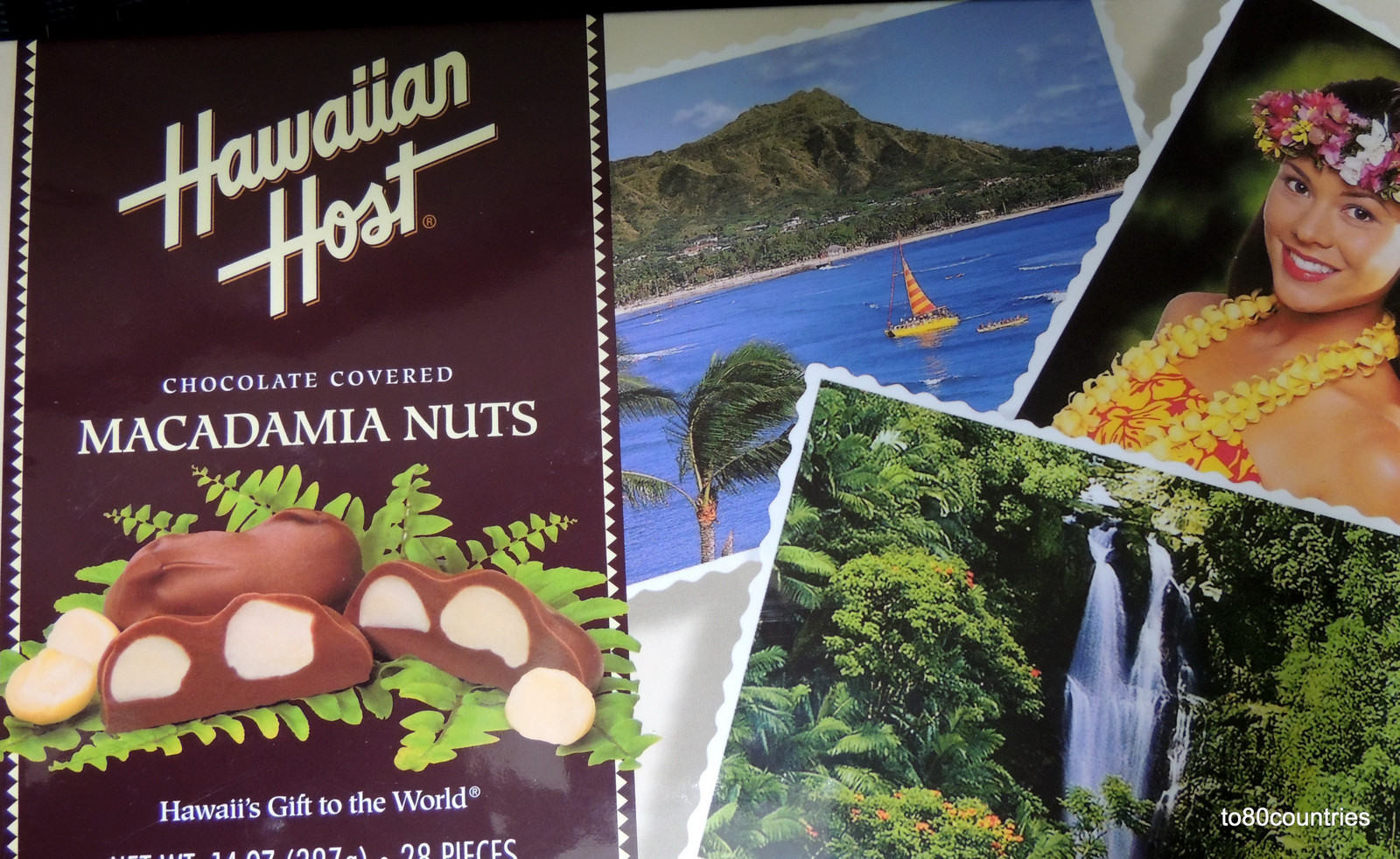Speialität aus Hawaii - Macadamia-Nuss-Schokolade