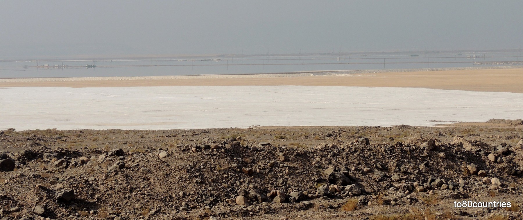 Salzpfannen am Toten Meer - Jordanien