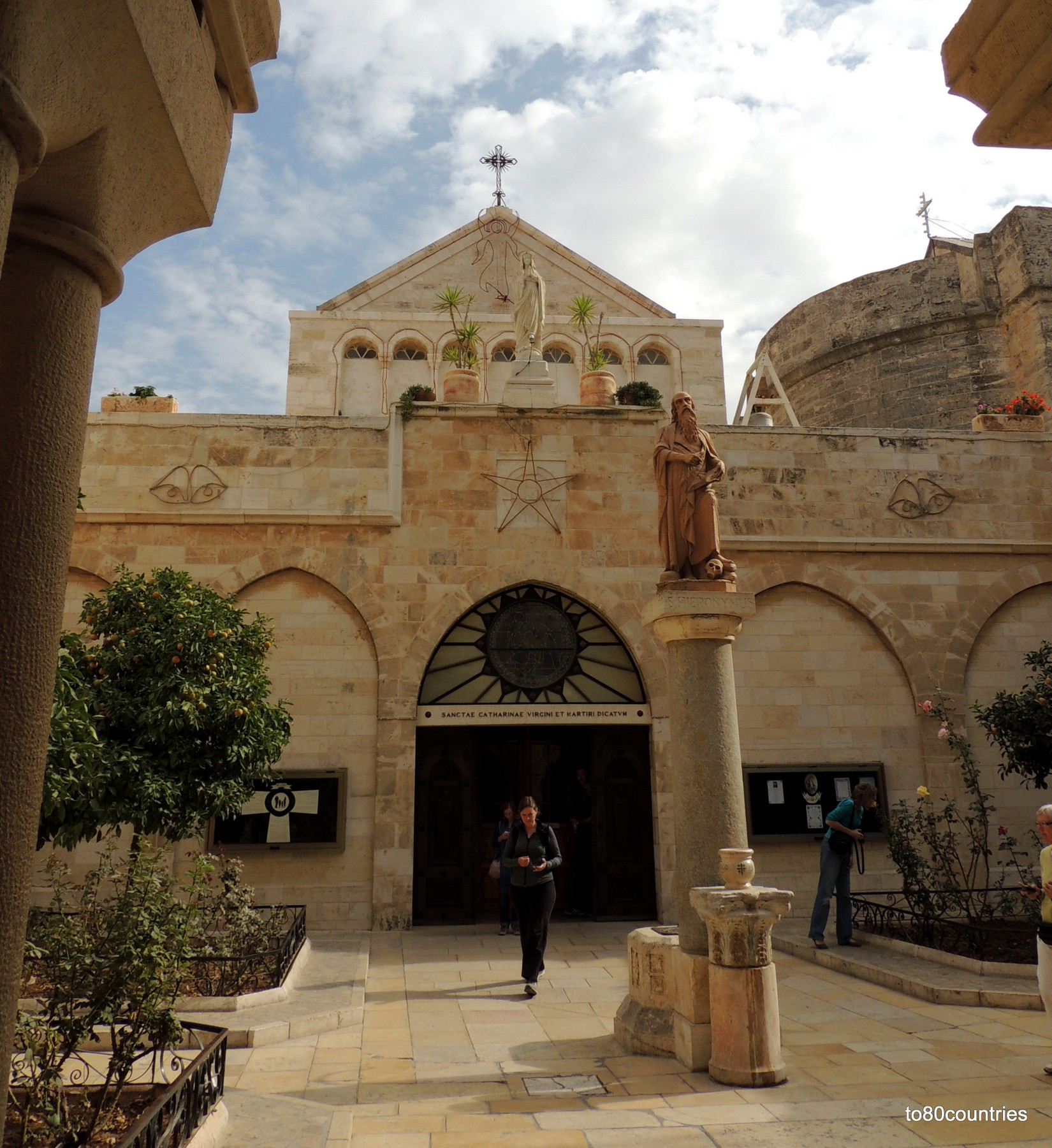 Römisch-Katholische Geburtskirche in Bethlehem