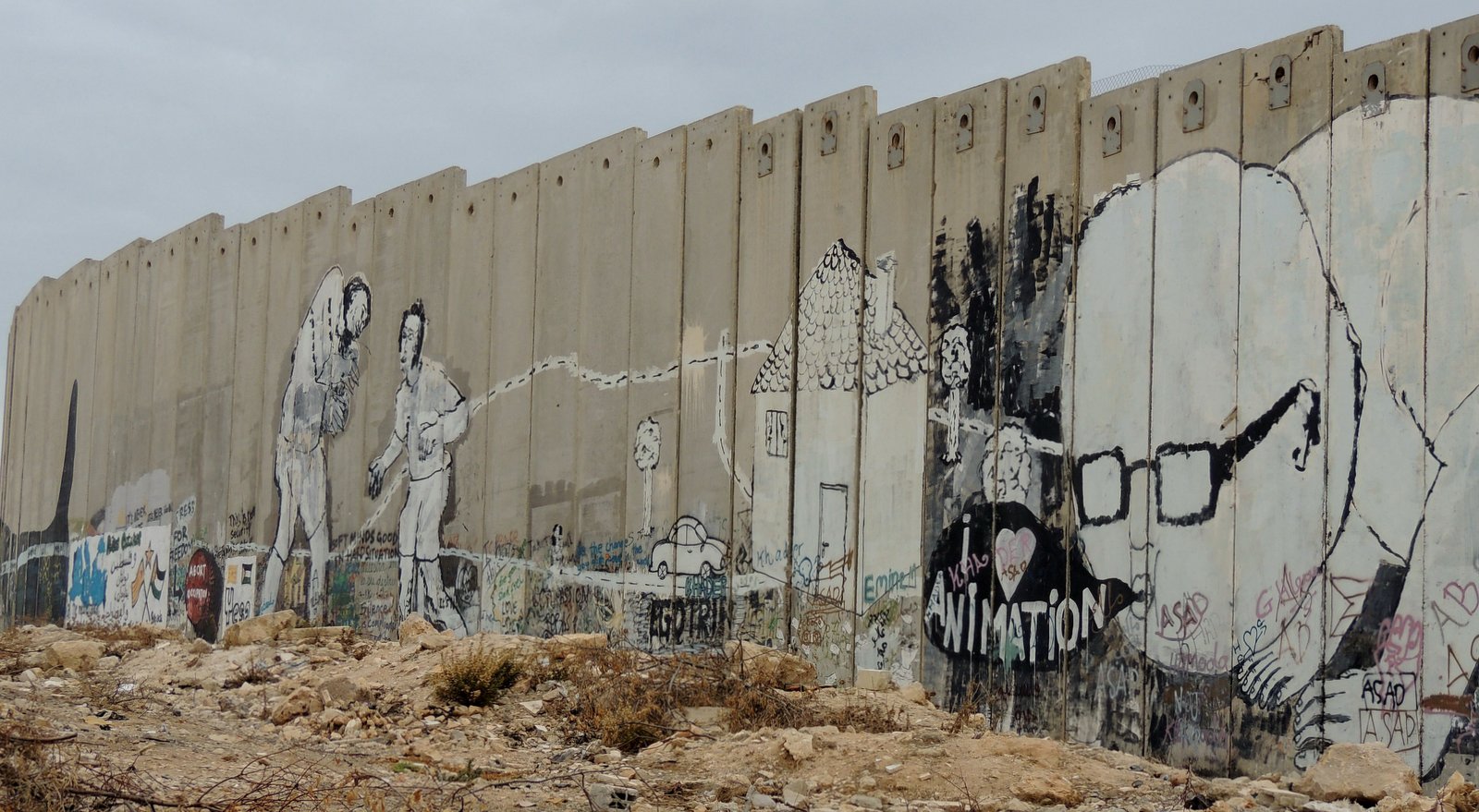 Mauer in Bethlehem
