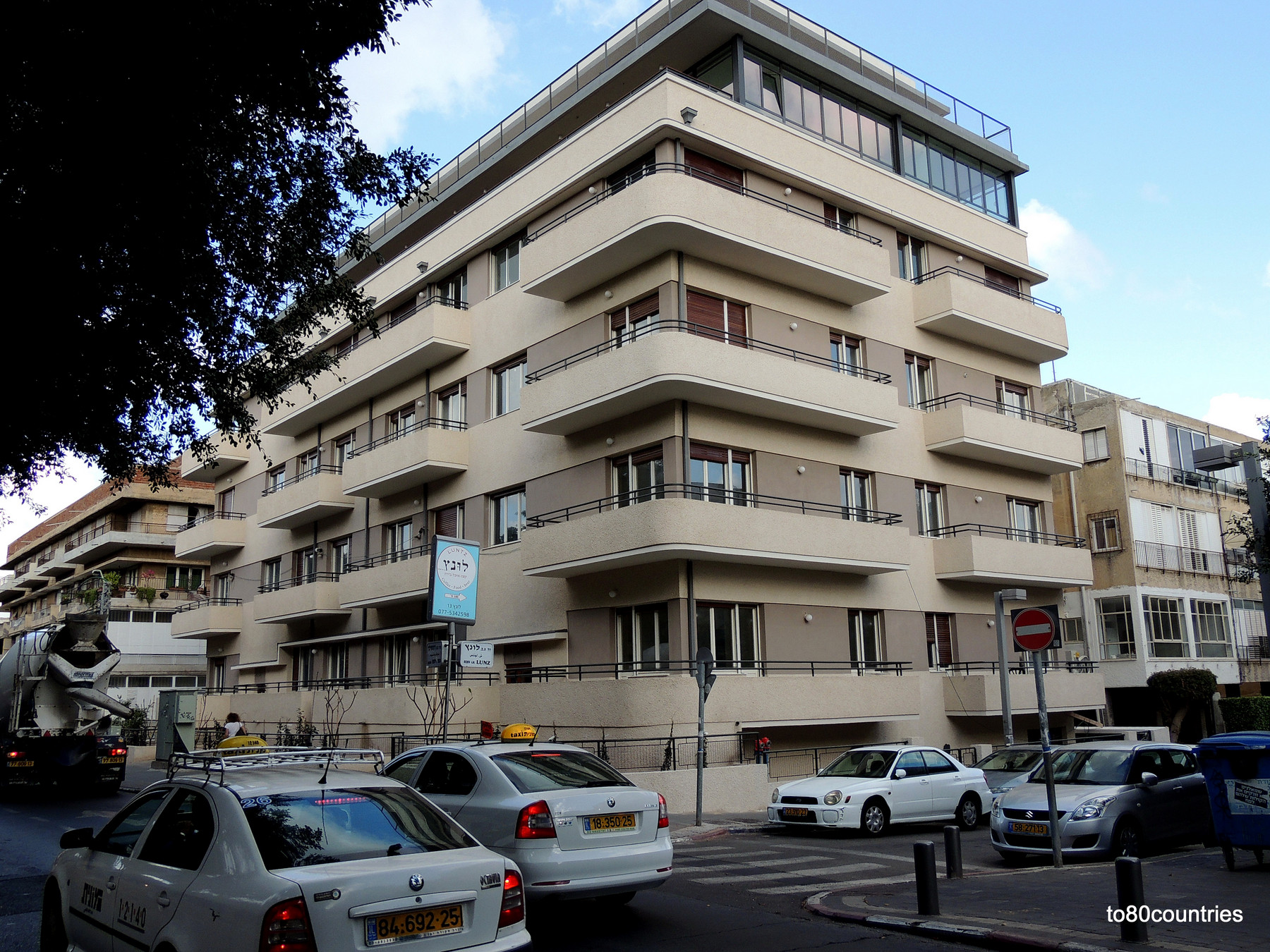 Bauhaus-Architektur in Tel Aviv