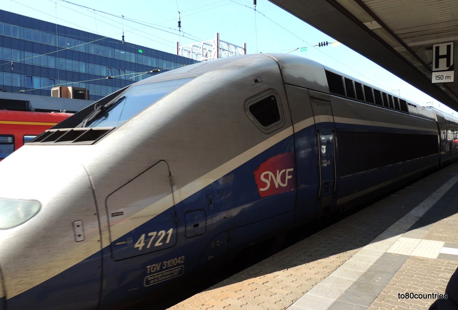 TGV in Saarbrücken Hbf