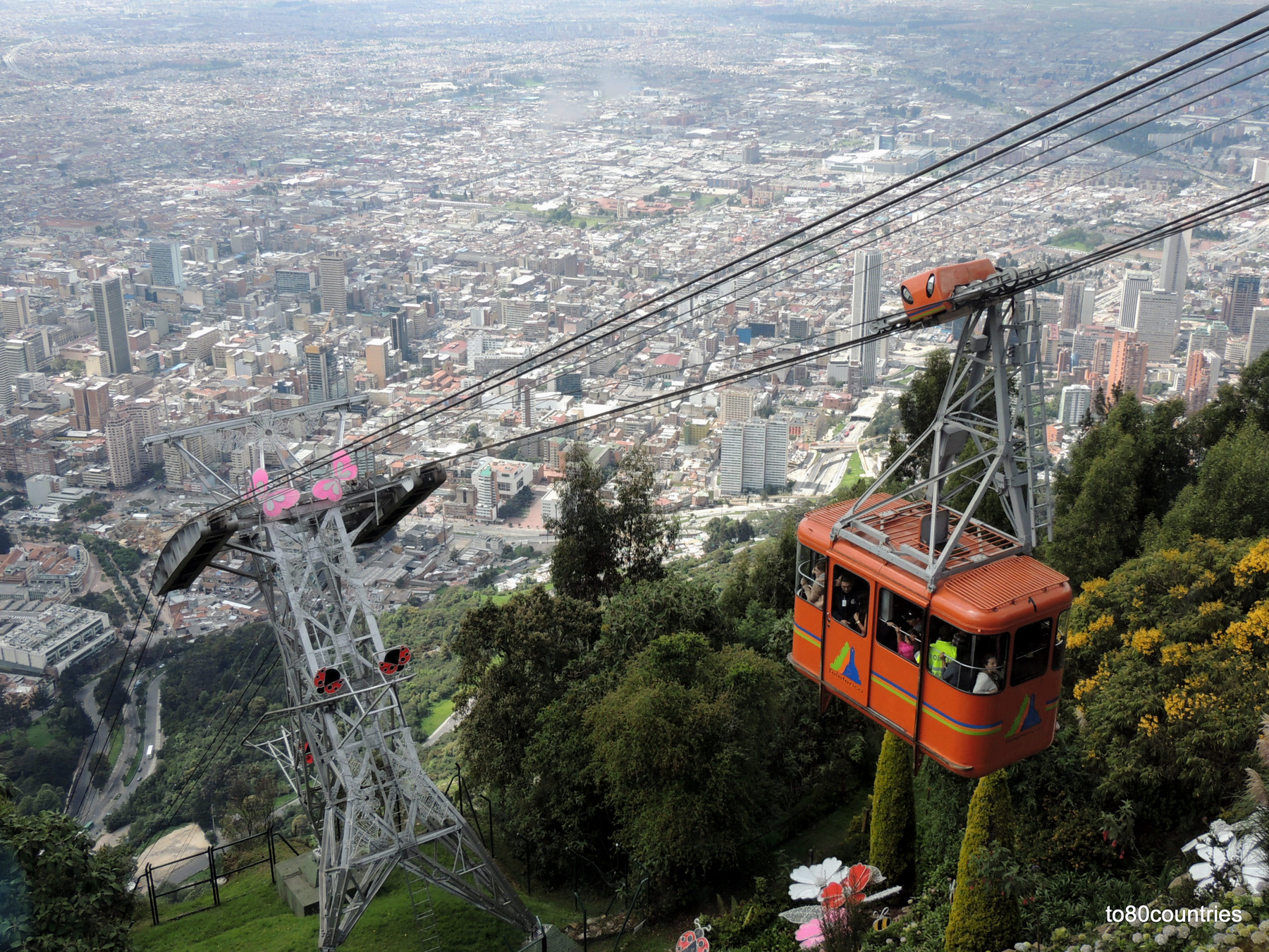 Kabinenbahn Monserrate - Bogota
