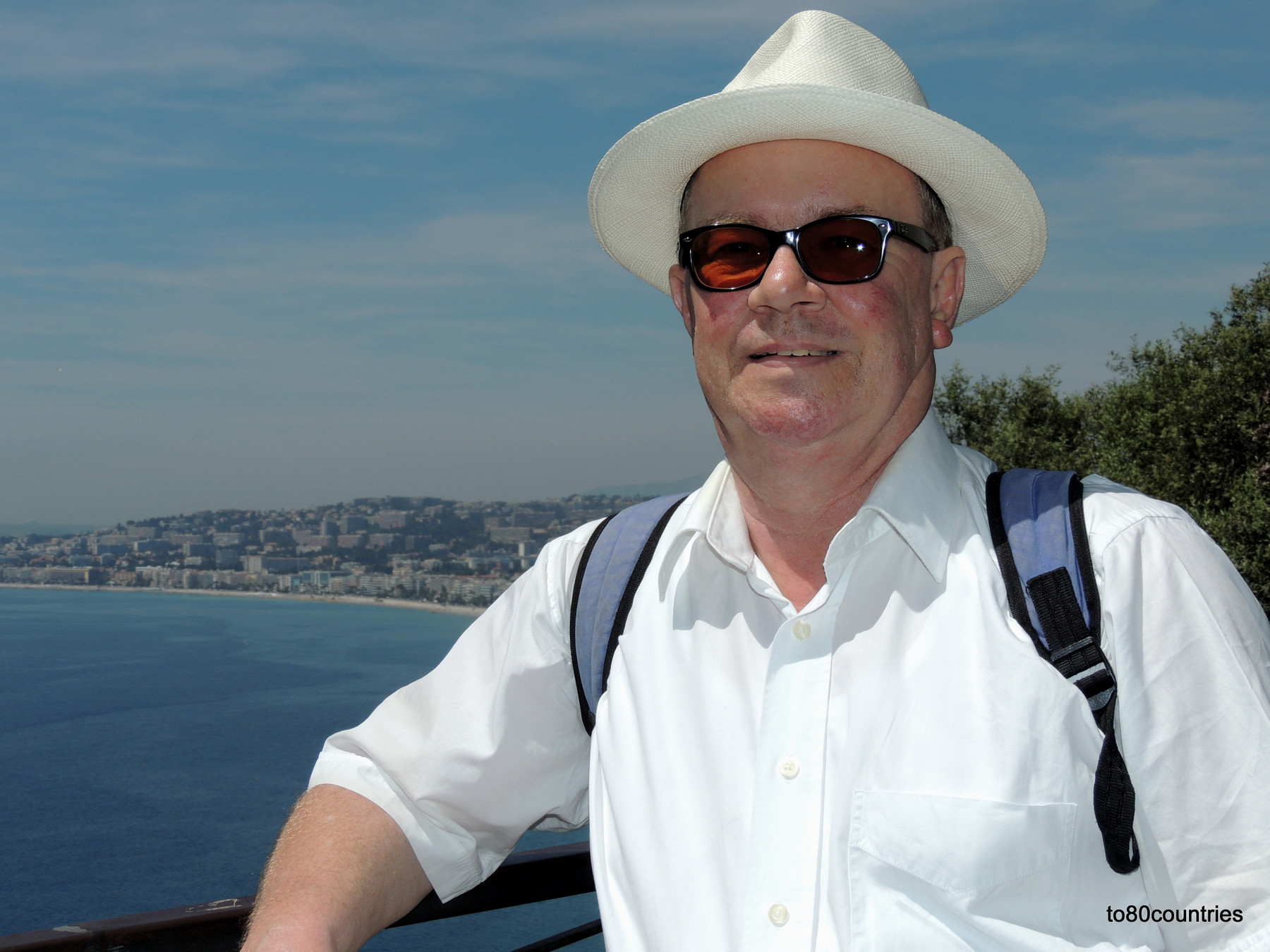 Der Autor in Nizza - Côte d`Azur