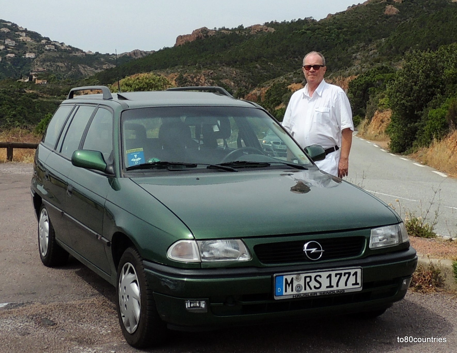 Opel Astra an der Côte d`Azur