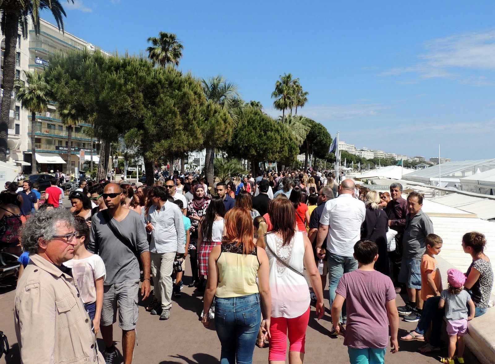 Croisette von Cannes - Côte d`Azur