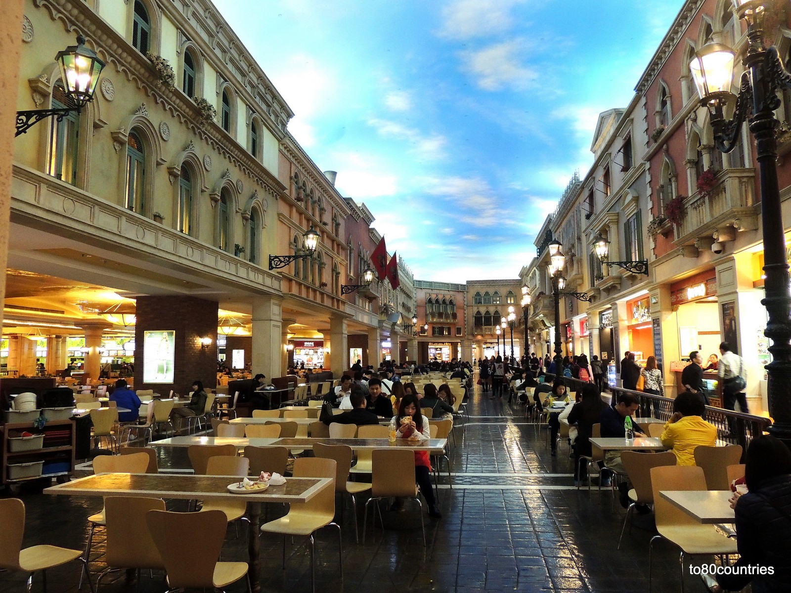 Food Court im Venetian - Macau