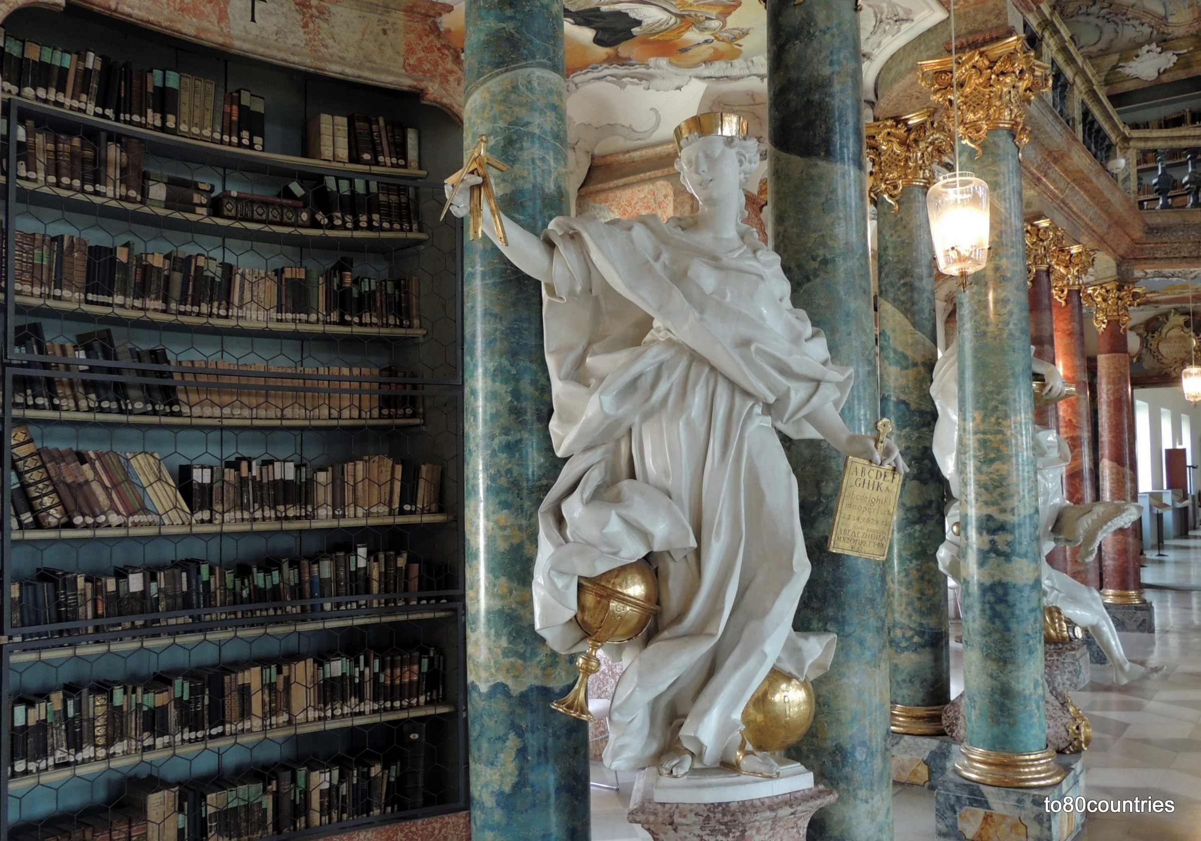 Kloster Wiblingen bei Ulm - Bibliothekssaal