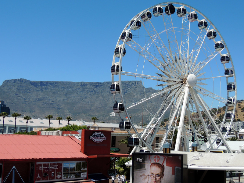 Riesenrad an der Waterfront in Kapstadt