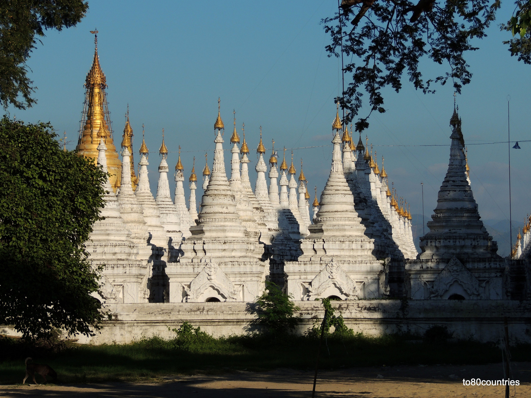 Kuthodaw Pagode in Mandalay - Burma