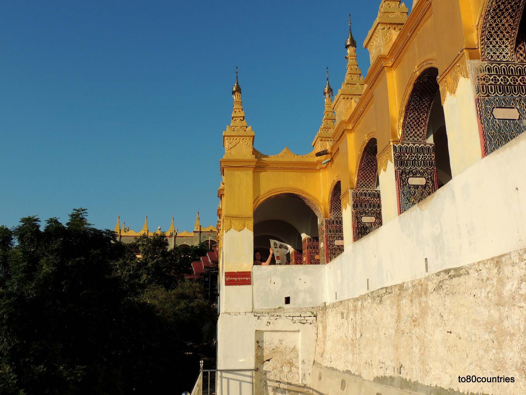 Wunscherfüllungs-Pagode auf dem Mandalay Hill