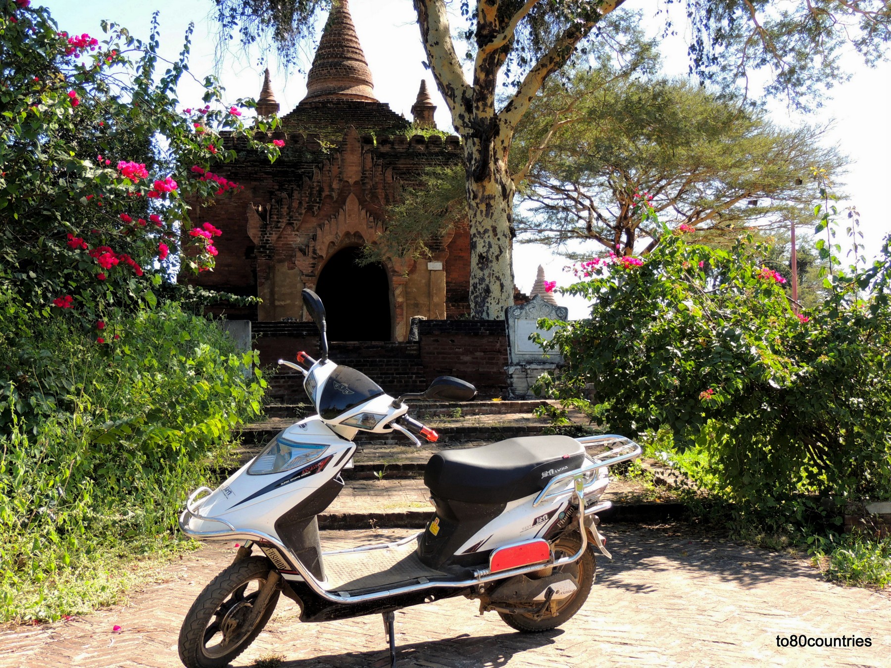 E-Roller in Bagan - Burma