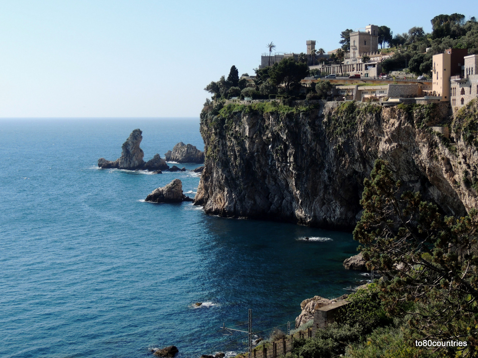 Bucht der Sirenen unterhalb von Taormina