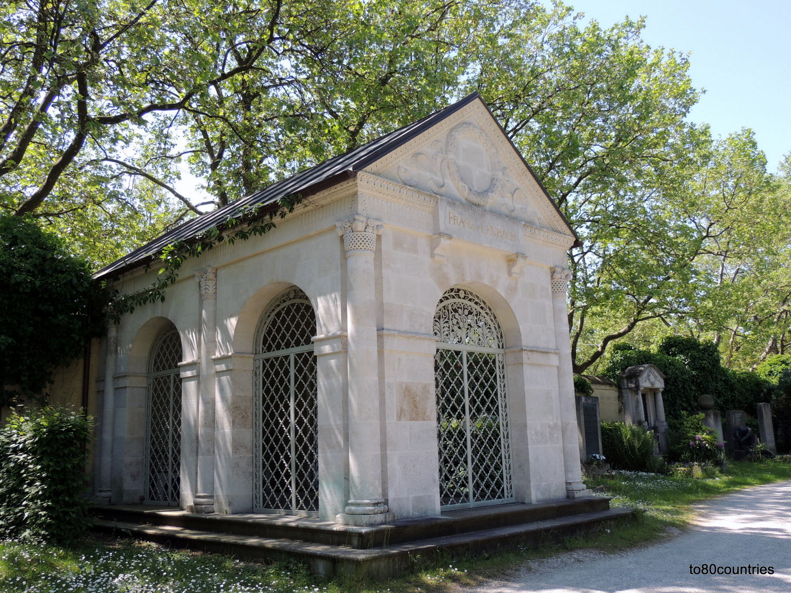 Prominentengräber: Franz von Lenbach - Westfriedhof München