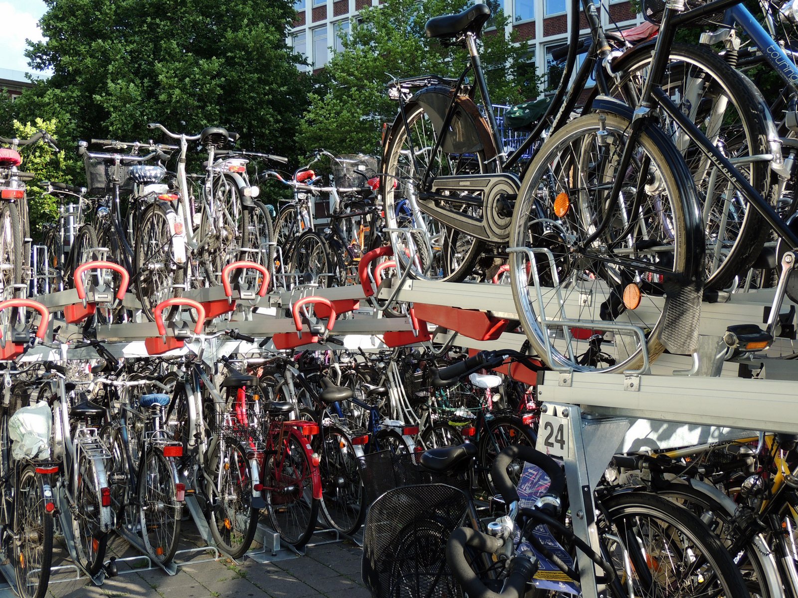 Fahrradparkplatz Münster Hbf