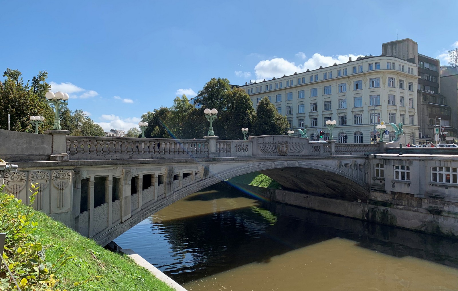 Ljubljana - Drachenbrücke