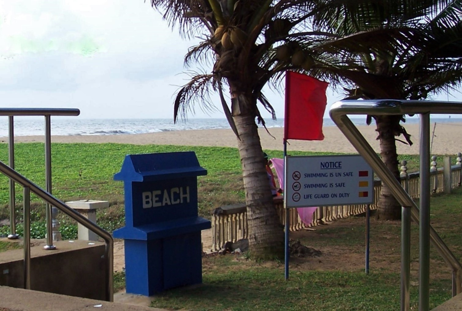 Strand von Negombo - Ceylon