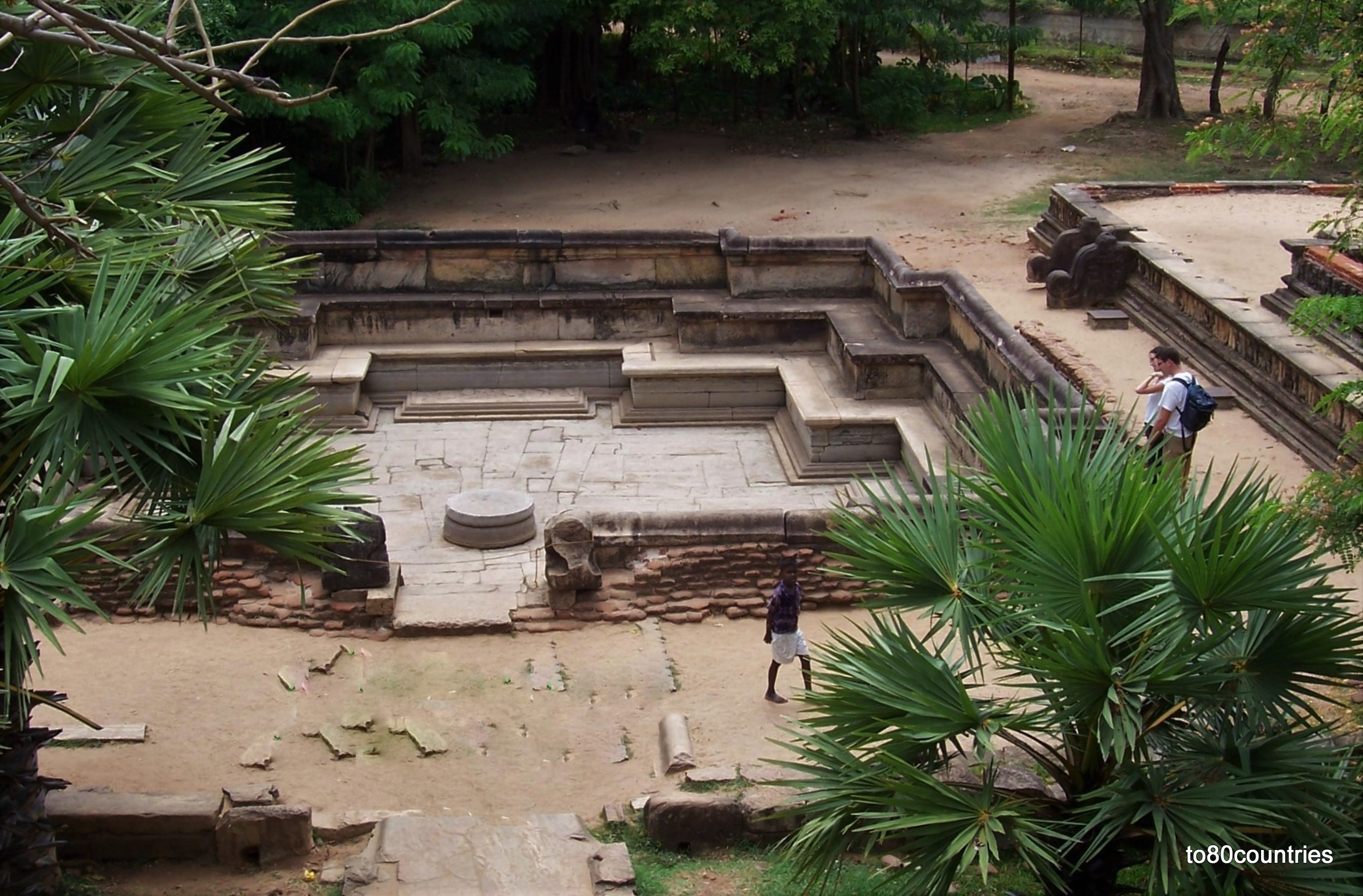 Prinzenbad - Königsstadt Polonnaruwa - Ceylon