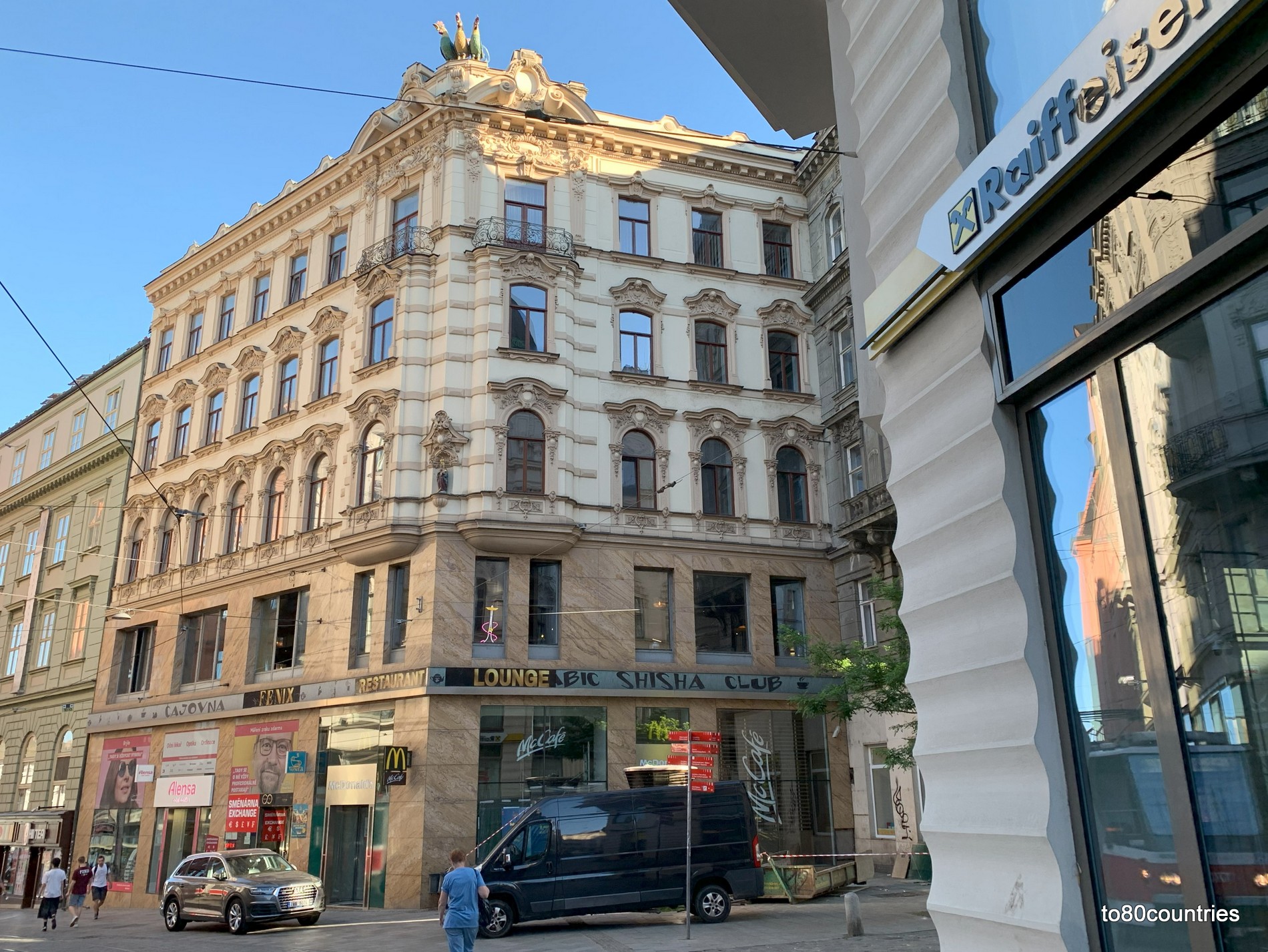 Masarykstraße - Haus zu den drei Hähnen - Brünn